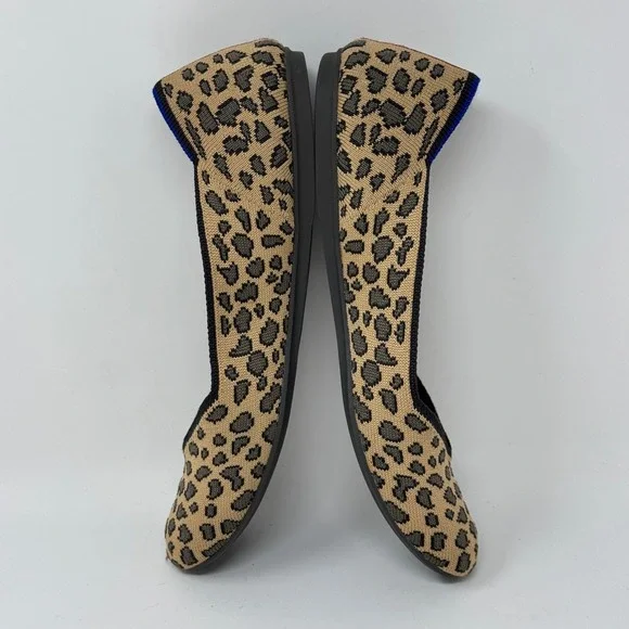 Rothy's The Flat Leopard Print Women's Size 8 - Picture 6 of 11